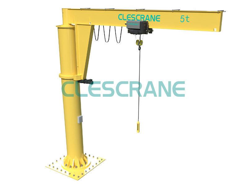 Pillar Jib Crane, Slewing Jib Cranes, Free Standing Jib Cranes, Floor ...